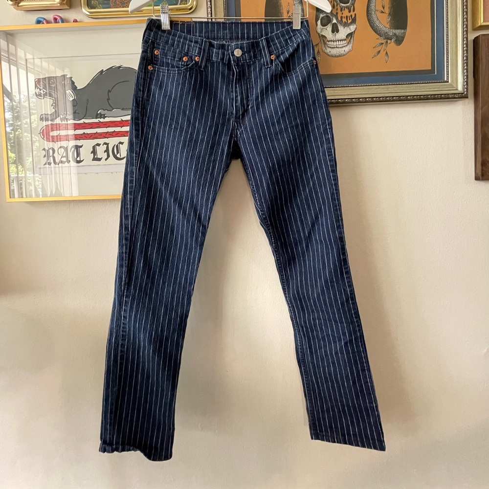 Levi’s Indigo Pinstripe 511 30/30